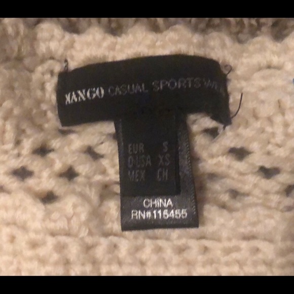 Knitted Cream Dress by Mango Casual Sportswear - Picture 2 of 2